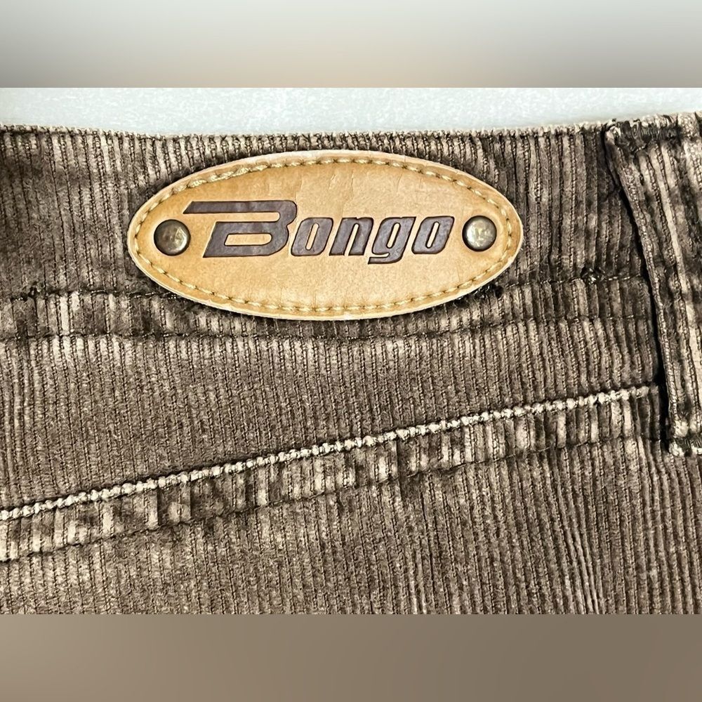 Bongo Jeans Brown Corduroy Hipster Skirt with Pockets Women’s Size 7 - Picture 14 of 14